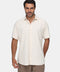 Regular Fit Shirt Half Beige