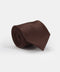Jacquard Tie 7 cm Brown