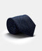 Jacquard Tie 7 cm Dark Blue
