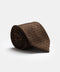 Jacquard Tie 7 cm Brown