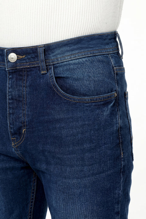 Slim Fit Trousers Jeans Blue