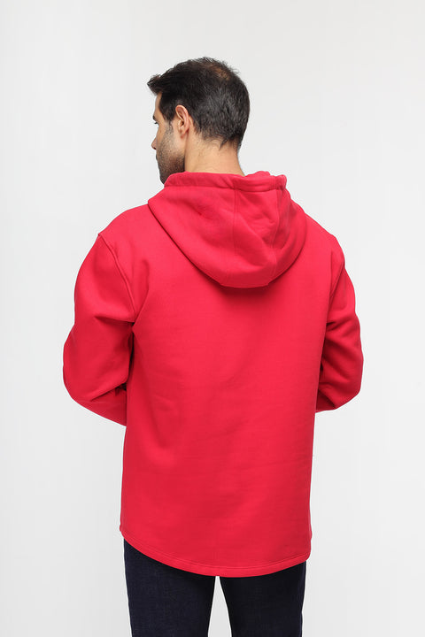 Regular Fit Sweat Shirt Red