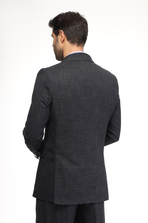 Slim Fit Suit Dark Blue
