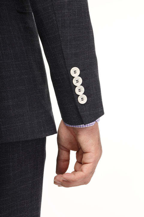 Slim Fit Suit Dark Blue