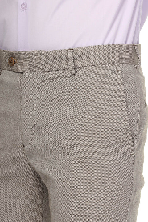 Slim Fit Classic Pants Light Brown
