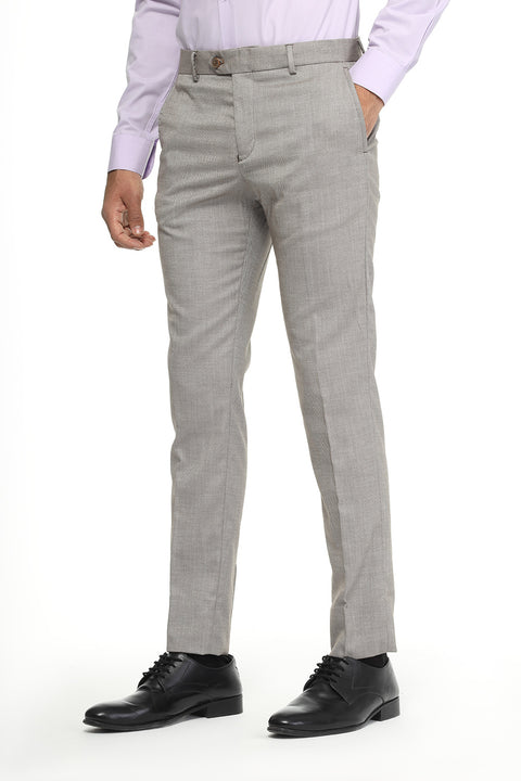 Slim Fit Classic Pants Light Brown