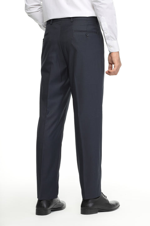 Regular Fit Classic Pants Dark Blue
