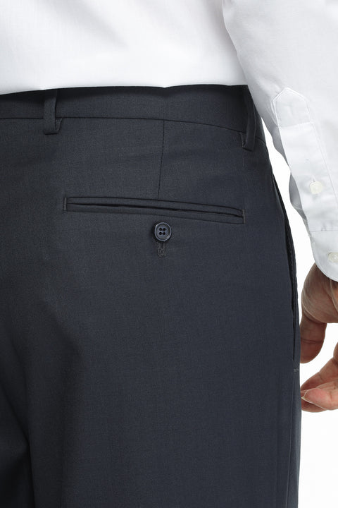 Regular Fit Classic Pants Dark Blue