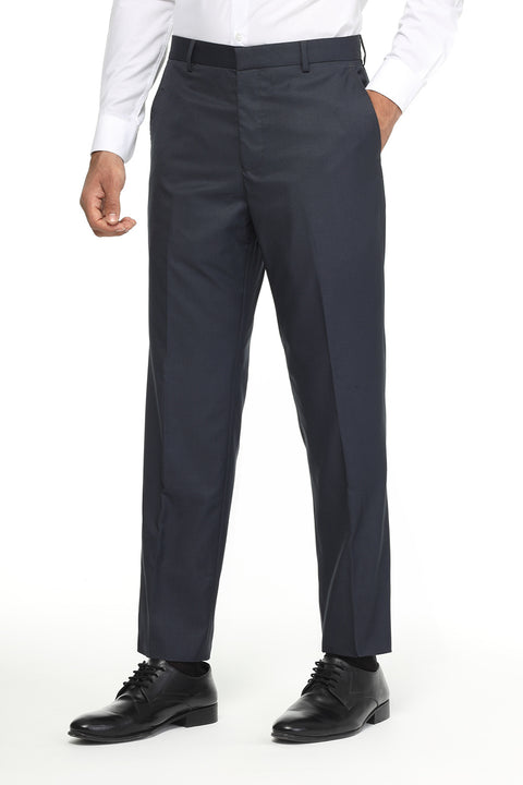 Regular Fit Classic Pants Dark Blue