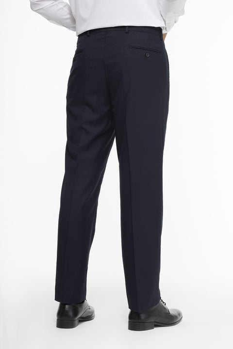 Regular Fit Classic Pants Dark Blue