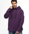 Regular Fit Sweat Shirt Dark Purple