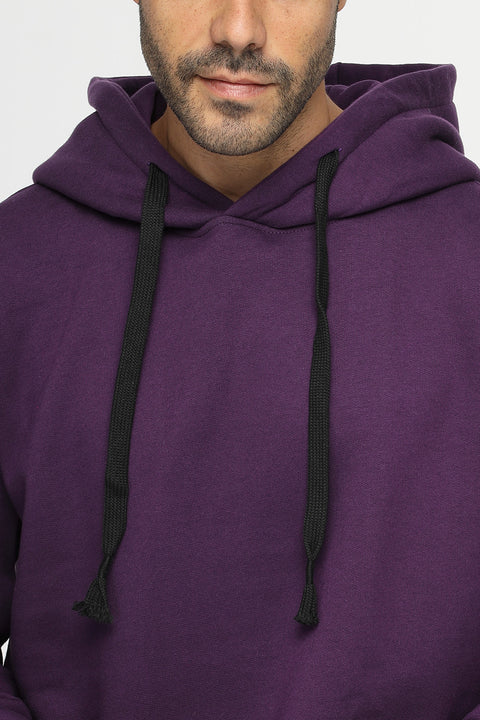 Regular Fit Sweat Shirt Dark Purple
