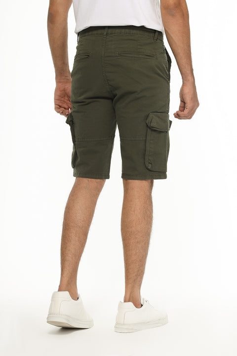 Slim Fit Chino Short Green