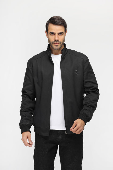 Regula Fit كنزة صوفية تشينو سوداء