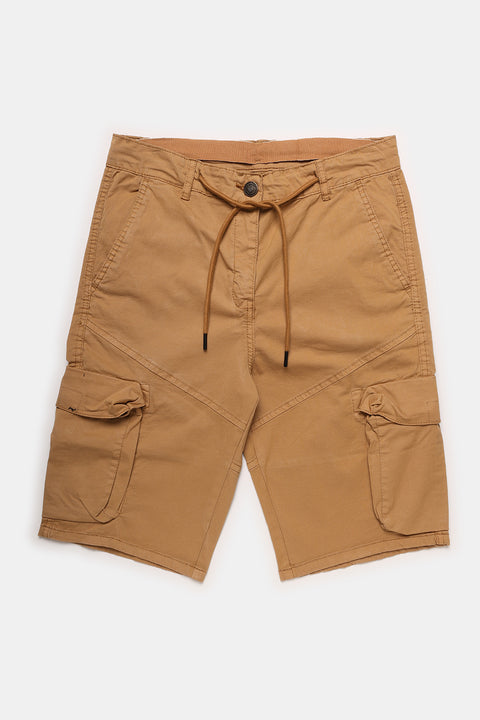 Slim Fit Chino Short Beige