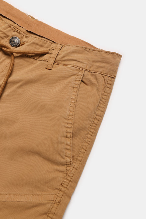 Slim Fit Chino Short Beige