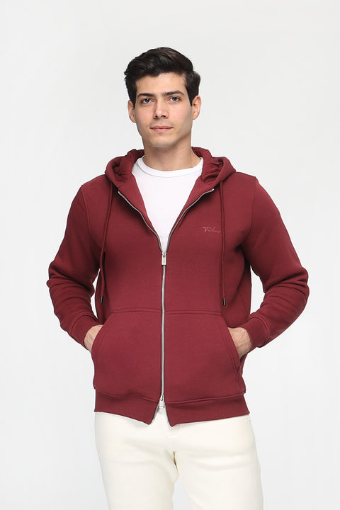 Regular Fit Sweat Shirt Maroon
