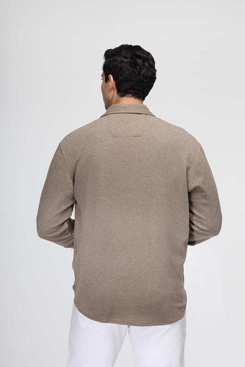 Relax Fit Over Shirt Green