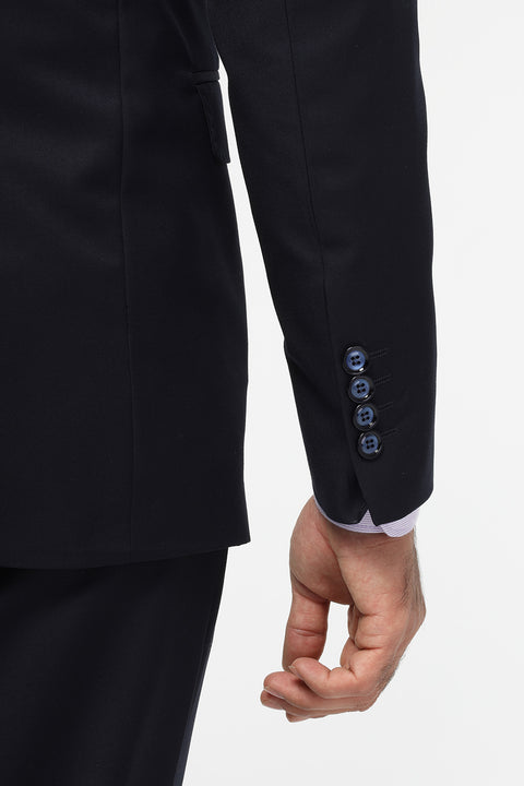 Slim Fit Suit Dark Blue
