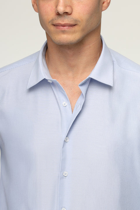 Slim Fit Shirt Light Blue
