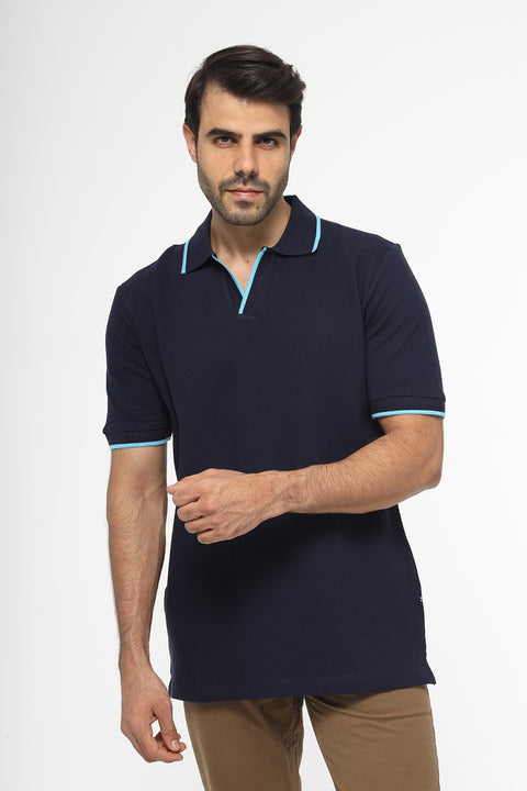 Polo Shirt Regular Fit Dark Blue