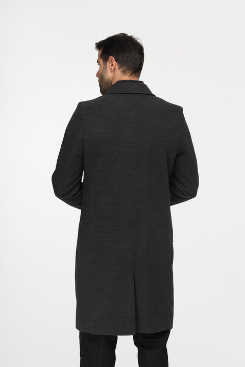 Regular Fit Coat Gray