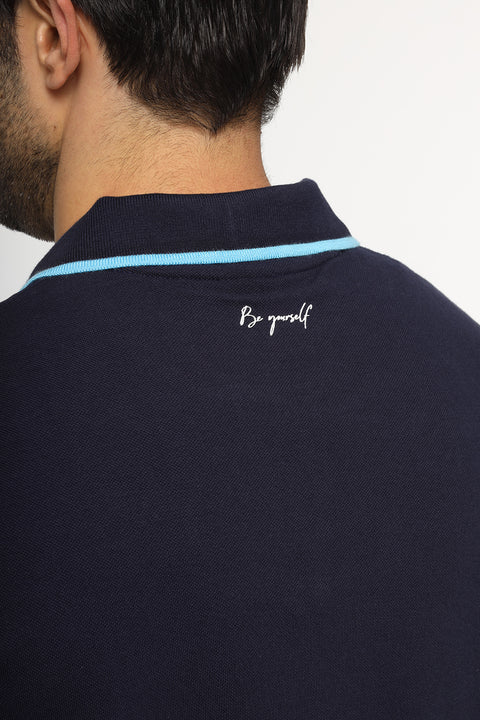 Polo Shirt Regular Fit Dark Blue