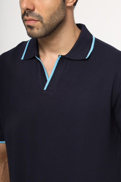 Polo Shirt Regular Fit Dark Blue