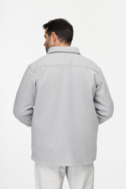 Relax Fit Over Shirt Gray