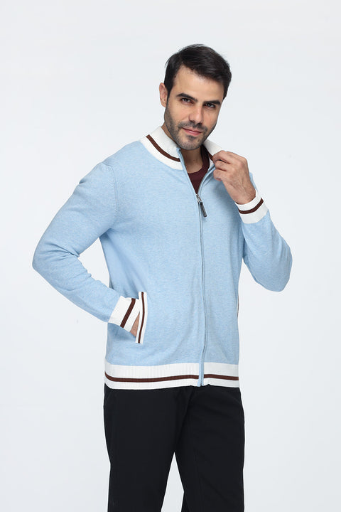 Regular Fit Pullover Light Blue