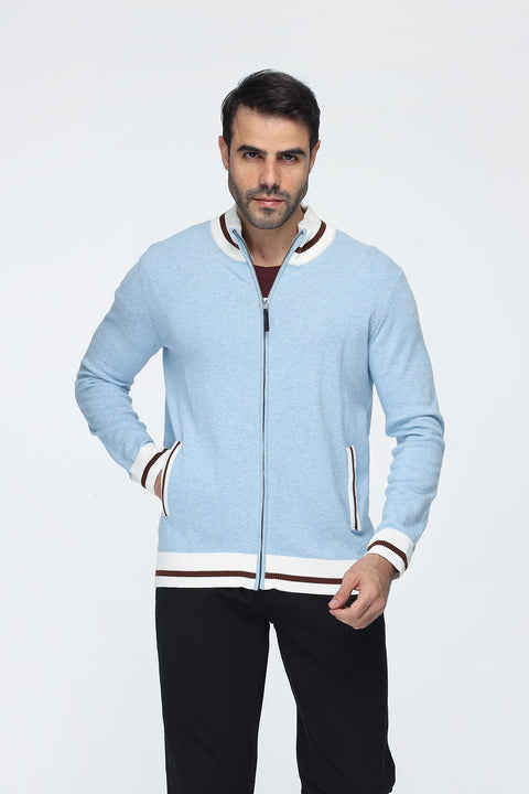 Regular Fit Pullover Light Blue