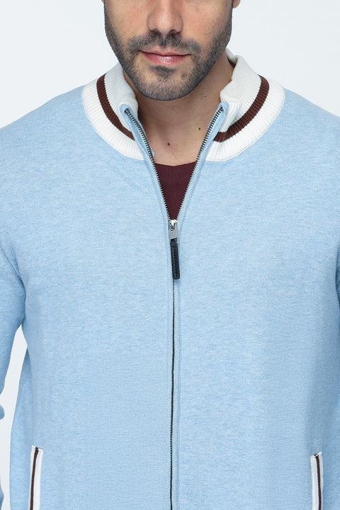 Regular Fit Pullover Light Blue