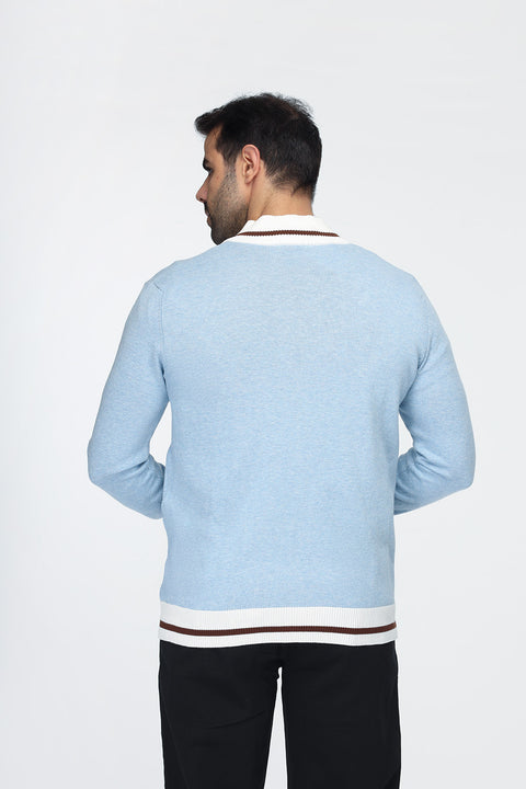 Regular Fit Pullover Light Blue