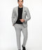 Skinny Fit Suit Light Gray