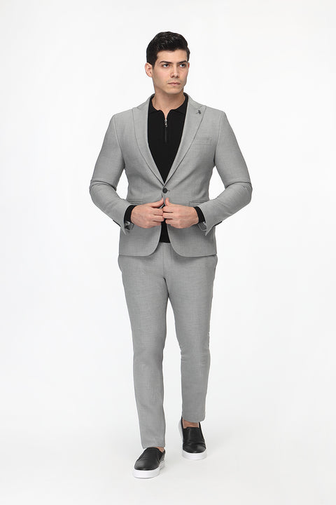 Skinny Fit Suit Gray
