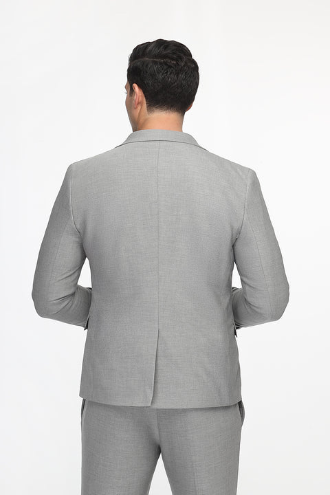 Skinny Fit Suit Gray