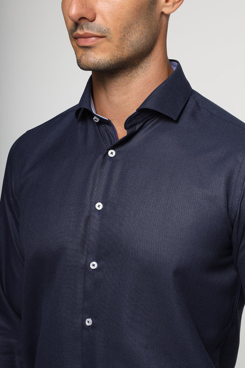 New Fit Shirt Dark Blue