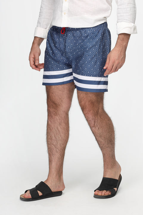 Regular Fit Short Sports Dark Blue