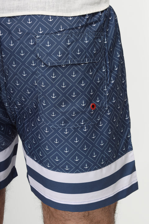 Regular Fit Short Sports Dark Blue