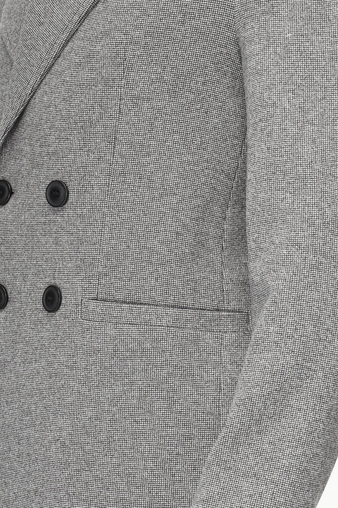 Regular Fit Coat Gray