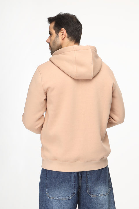 Regular Fit Sweat Shirt Beige