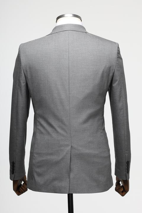 Slim Fit Suit Gray