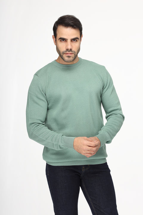 Regular Fit Pullover Green