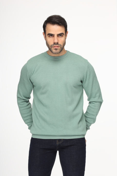 Regular Fit Pullover Green