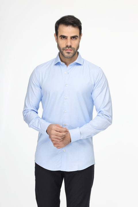 Slim Fit Shirt Light Blue