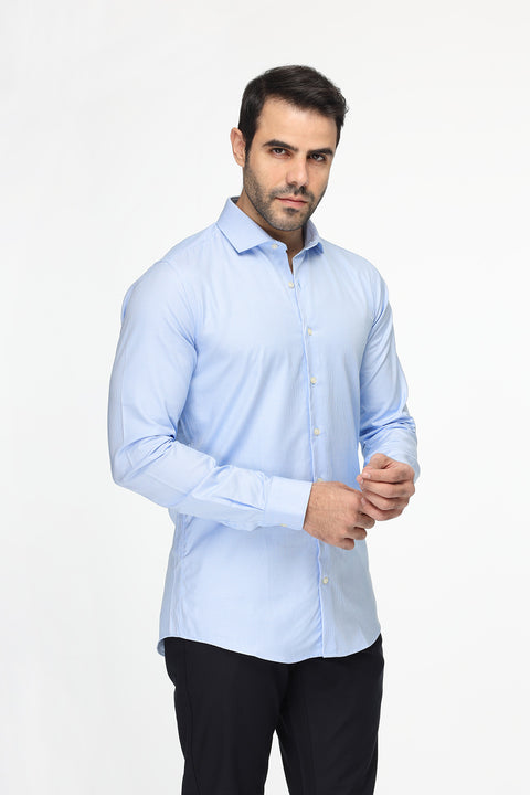 Slim Fit Shirt Light Blue