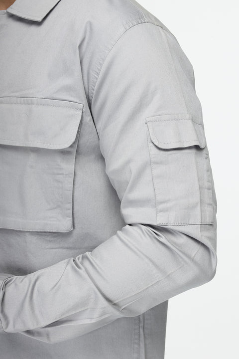 New Fit Shirt Chino Gray