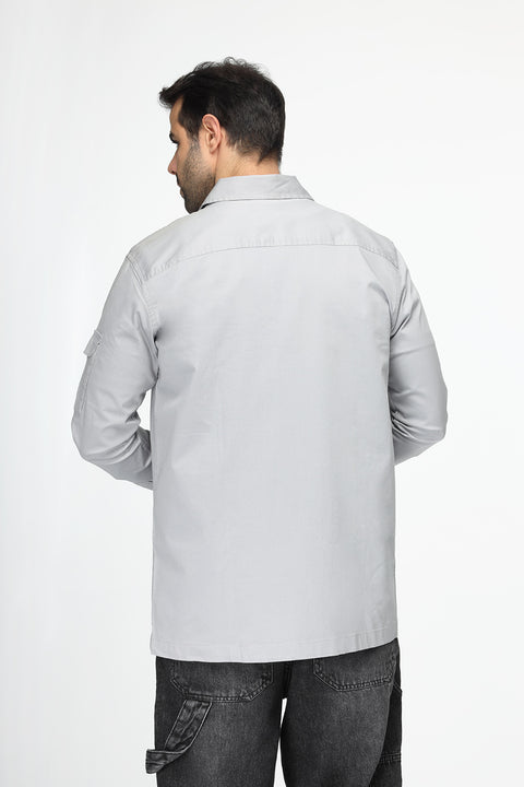 New Fit Shirt Chino Gray