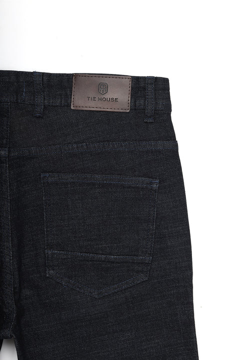 Slim Fit Trousers Dark Blue
