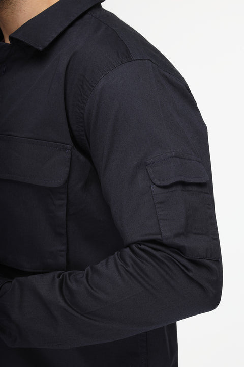 New Fit Shirt Chino Dark Blue